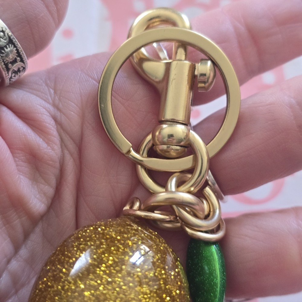 Lemon Bag Charm/ Keychain NEW - Picture 13 of 14